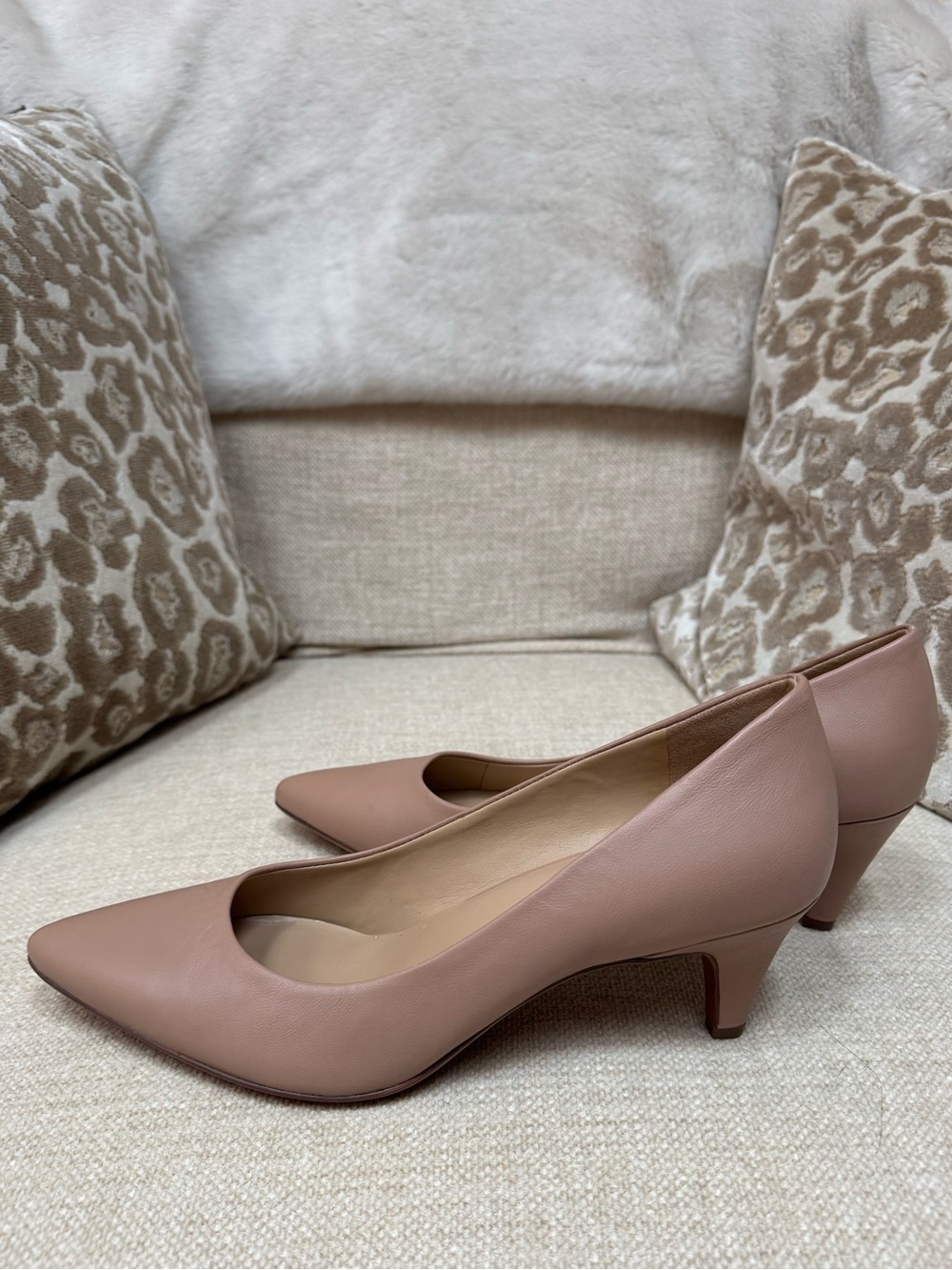 Naturalizer | Beverly | Pointed Toe Pump | Leather | Tan | 8.5